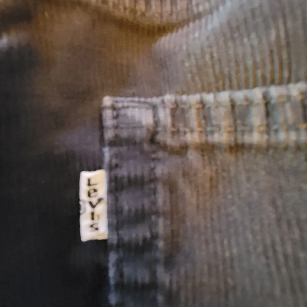 Levi's 508 Corduroy Jeans Dark Blue Straight Fit 32x32